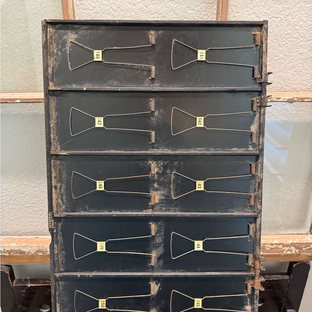 Vintage Industrial Metal Storage Cabinet